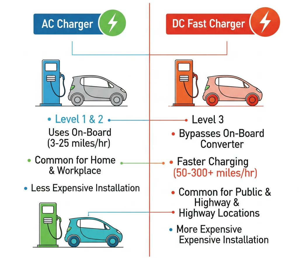 รู้ก่อนติดตั้ง ประเภทของ ev charger มีอะไรบ้าง
