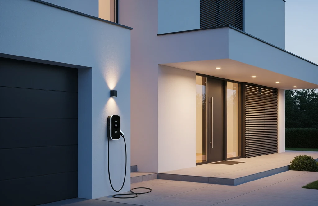 ติดตั้งที่ชาร์จรถไฟฟ้า wall ev charger ที่บ้าน อำนวยความสะดวกให้ผู้ใช้รถ ev
