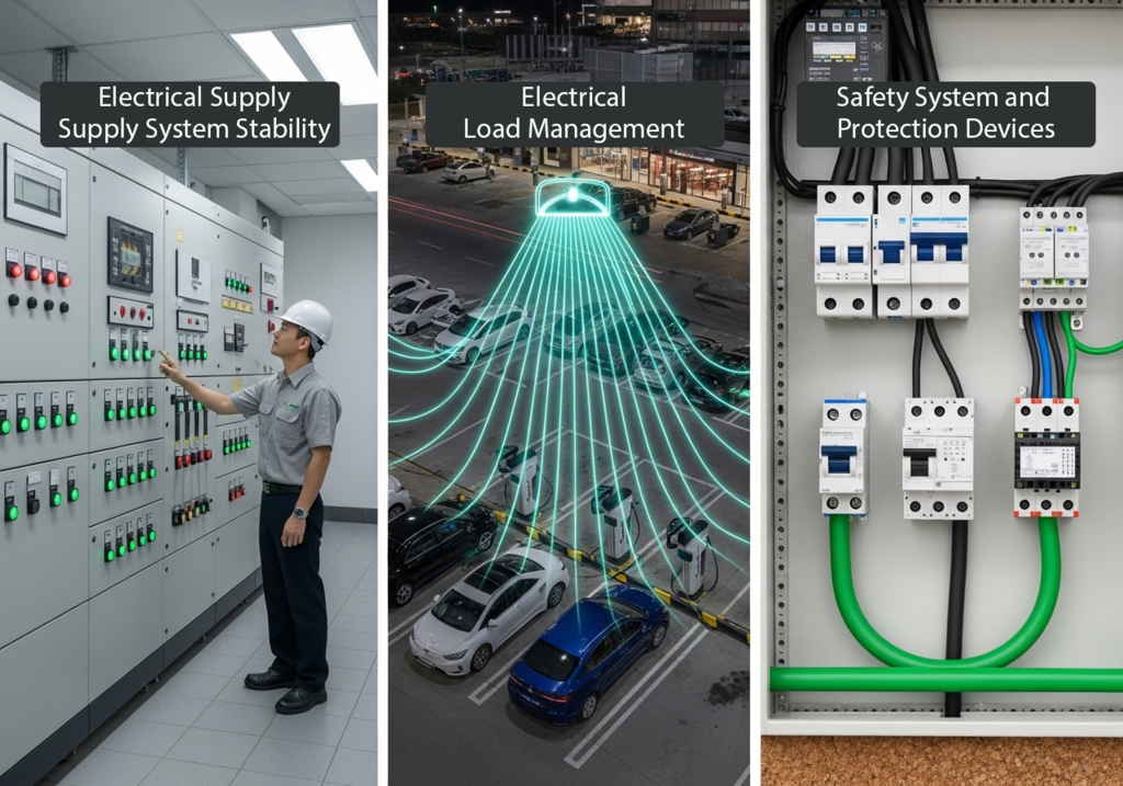 3 องค์ประกอบในระบบไฟฟ้าที่ต้องมีความพร้อมก่อนติดตั้ง ev charger ในห้าง
